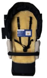 Reissner Lammfelle Kinderwageneinlage KIWA de LUXE – echtes Merino Lammfell für Babys – Bild 5