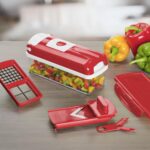 Genius Nicer Dicer Smart 6-teilig – Multifunktionaler Gemüseschneider für Würfel & Scheiben – Bild 8
