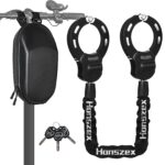 Honszex E-Scooter Schloss mit Stahlkette & Gummi-Schutz – Hohe Sicherheit für E-Bikes