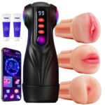 Tauara Masturbator mit APP-Steuerung – 9 Vibrations- & Saugmodi für Männer