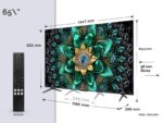 TCL 65Q6C 65 Zoll QD-Mini LED TV – 4K HDR 1000nits mit Google TV & Gaming Pro – Bild 2