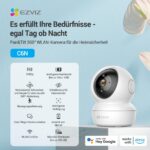 EZVIZ C6N 2er Set – 1080P WLAN Überwachungskamera mit 360° Schwenkung & Bewegungsverfolgung – Bild 9