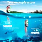 Qheng Schnorchelset für Erwachsene mit 180° Panoramablick – Trockenschnorchel & Tauchmaske – Bild 5