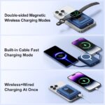 Vexnara MagSafe Powerbank 10000mAh – Kabelloses Schnellladen für iPhone & Apple Watch – Bild 7