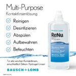 Bausch + Lomb ReNu MPS Sensitive Eyes – All-in-One Kontaktlinsenlösung, 6 x 240 ml – Bild 6