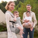 Momcozy 2-in-1 Babytrage mit Hüftkissen – 6 Tragepositionen bis 20 kg – Bild 2