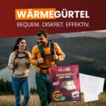 Thermopad Wärmegürtel S-XL mit Klettverschluss – 12 Stunden Tiefenwärme für Rücken – Bild 2
