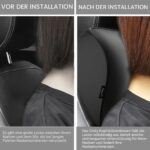 Crofy 2er-Set Autonackenkissen mit Memory-Schaum – Ergonomische Nackenstütze für sichere Autofahrten – Bild 5