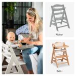 hauck Alpha Tray – 3-in-1 Hochstuhl Essbrett mit Sitzverkleinerer für Alpha+ & Beta+ – Bild 5