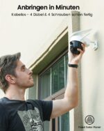 aosu 2K Solar Überwachungskamera Aussen 3MP – 360° PTZ mit Bewegungsverfolgung & Farbnahtsicht – Bild 6