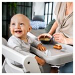 hauck Alpha Tray – 3-in-1 Hochstuhl Essbrett mit Sitzverkleinerer für Alpha+ & Beta+ – Bild 2