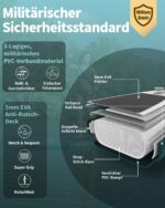 COOLCAA SUP Board 355cm Aufblasbar – Stabiles Stand-Up Paddleboard mit Zubehör für Anfänger & Profis – Bild 4