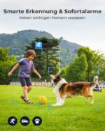 Reolink Argus 3 Ultra – 4K Akku-Überwachungskamera Aussen mit Farblichtsicht & KI-Erkennung – Bild 3