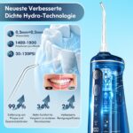 DADA-TECH Kabellose Munddusche mit 4 Modi & 7 Düsen – Professionelle Zahnzwischenraumreinigung – Bild 2