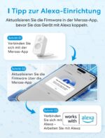 Meross Präsenzmelder Matter Over Thread – IP67 Bewegungsmelder mit 3-Zonen-Erkennung für HomeKit & Alexa – Bild 11