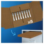 Oral-B Pulsonic Clean Aufsteckbürsten, 8er-Pack – Schallzahnbürsten-Köpfe für optimale Zahnreinigung – Bild 8