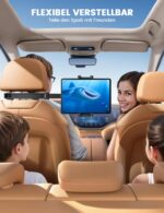 Lamicall Tablet Halterung Auto Kopfstütze – Faltbar mit Alu-Teleskoparm für iPad & Smartphone – Bild 2