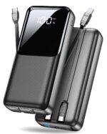 CFIAI Power Bank 40000mAh mit 22,5W PD – Schnellladegerät mit 3 Anschlüssen für iPhone & Android