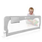 Lionelo Hanna Bettgitter 150 x 66 cm – Rausfallschutz mit 180° Klappfunktion für Babys