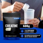 Gym Nutrition Creapure® Kreatin Monohydrat 600g – Muskelaufbau & Kraft für Sportler – Bild 3