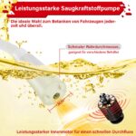 Elektrische Kraftstoff Umfüllpumpe mit Auto-Stopp-Sensor & 4 Adaptern – anngrowy – Bild 6