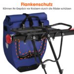 ZOOYAUE Gepäckträger Mountainbike 24-29 Zoll – Aluminiumlegierung bis 100 kg Tragkraft – Bild 5