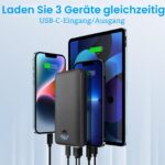 JIGA Power Bank 27000mAh mit 22,5W PD – Schnellladung für iPhone, Samsung & iPad – Bild 6