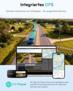 BOTSLAB G980H Dual-Dashcam 4K vorne & 1296P hinten – GPS, WiFi & ADAS Fahrerassistenz – Bild 8