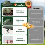 Purebox Kuppelzelt 2-3 Personen – Ultraleicht & Windsicher für Camping & Trekking – Bild 3