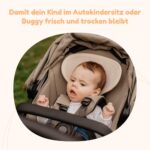 AeroMoov Air Layer Sitzauflage Gruppe B – Antischwitz-Bezug mit 3D-Technologie für Autositz & Kinderwagen – Bild 4