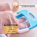 TZS First Austria Fußsprudelbad 500W – Klappbares Fussmassagegerät mit Heizfunktion – Bild 5