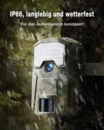 WOLFANG Wildkamera 48MP 4K mit 940nm Nachtsicht – IP66 Wasserdicht für Jagd & Sicherheit – Bild 6