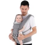 Kisdream 9-in-1 Babytrage mit ergonomischem M-Sitz – Für Babys 3–36 Monate – Bild 8
