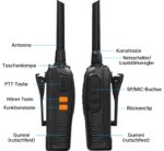 Baofeng Walkie Talkie 16-Kanal mit 1500mAh Akku – Reichweite bis 5km für Profis – Bild 5