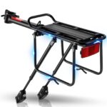 Toptrek Gepäckträger 24-29 Zoll – Aluminiumlegierung mit 100 kg Tragfähigkeit für MTB
