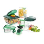Genius Nicer Dicer Chef 15-teilig – Universeller Gemüseschneider & Obst-Zerkleinerer