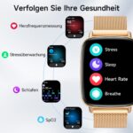AEAC Smartwatch Damen 1.85" HD – Fitness Tracker mit Telefonfunktion & 110+ Sportmodi – Bild 3
