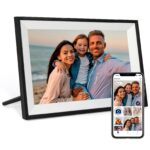 Humblestead Digitaler Bilderrahmen 10,1 Zoll WiFi – HD Touchscreen mit AiMOR-App