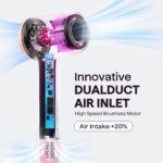 Wavytalk TURBLOW PRO Haartrockner mit Diffusor – Schnelles Trocknen mit negativen Ionen – Bild 5