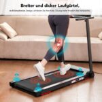 CITYSPORTS Klappbares Laufband bis 12 km/h – Elektrisches Walking Pad mit App & Tablet-Halter – Bild 8