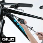 GIYO Hochdruck Dämpferpumpe 350 PSI – Präzise Federungseinstellung für Mountainbikes – Bild 7