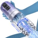 seekheart Elektrischer Masturbator mit 7 Modi – Teleskop, Rotation & Saugen für Männer