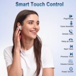 Wasart Bluetooth 5.3 In-Ear Kopfhörer – 48h Spielzeit, ENC Noise Cancelling, IP7 Wasserdicht – Bild 5