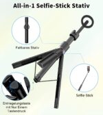 TONEOF 173cm Magnetisches Selfie Stick Stativ – MagSafe Handyhalter mit Fernbedienung – Bild 8