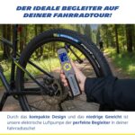 MICHELIN Air Power Mini 1 Akku-Kompressor 9,9 bar – Kabellose Luftpumpe mit Digitaldisplay für Auto, Fahrrad & E-Bike – Bild 5