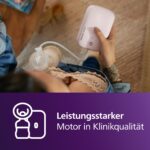 Philips AVENT Elektrische Einzelmilchpumpe SCF395/31 – Klinikqualität mit Natural Motion – Bild 4