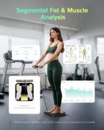 RunSTAR Körperfettwaage mit 8 Elektroden – 28 Körpermasse Analyse bis 180 kg – Bild 5