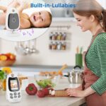 TakTark Babyphone mit Kamera 2" – Digitales Babyfon mit VOX, Nachtsicht & Gegensprechfunktion – Bild 4