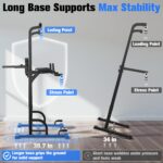 Sportsroyals Power Tower – 5-in-1 Dip-Station & Klimmzugstange bis 204 kg – Bild 3