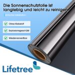 Lifetree Spiegelfolie 115x200cm – Wärmereflexion & UV-Schutz für Fenster – Bild 8